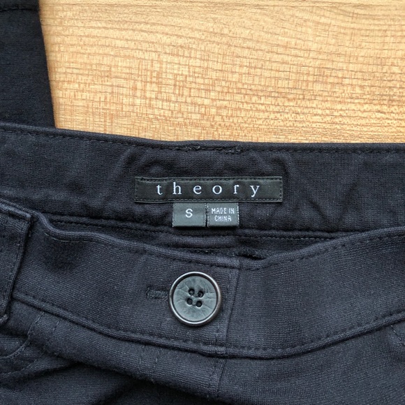 Theory Elly Rave Slim Fit Pant Black - Picture 4 of 7